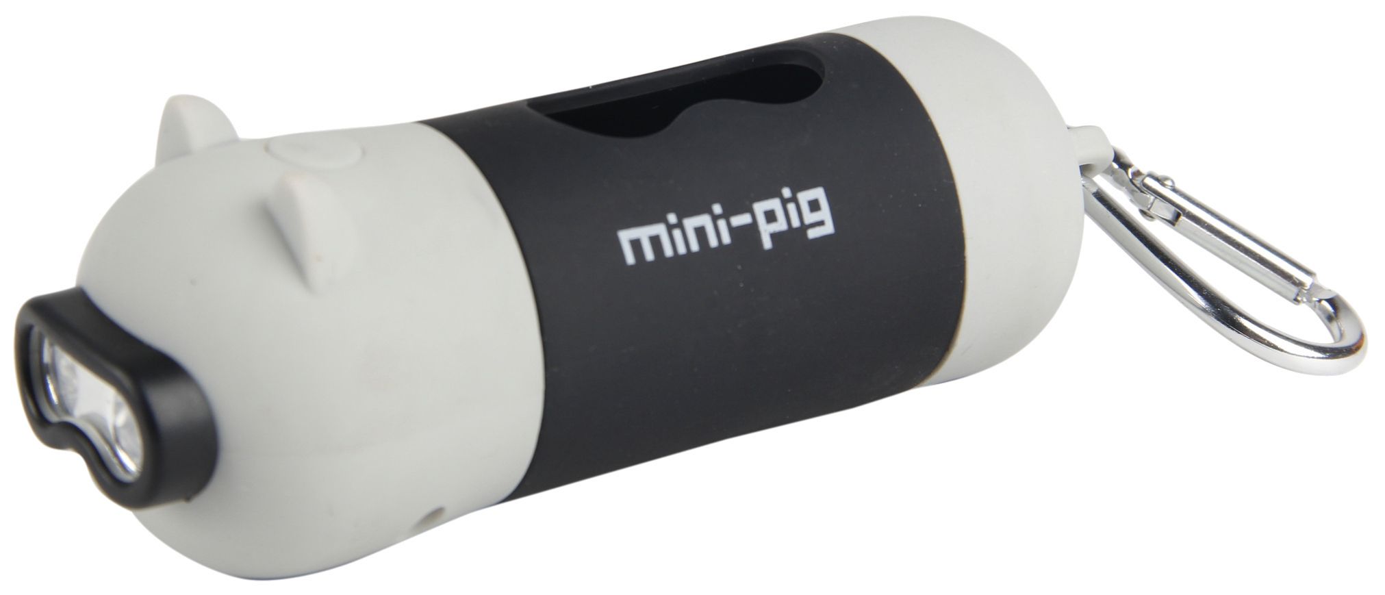 Pet Life ® 'Oink' LED Flashlight and Waste Bag Dispenser - BIG FRENCHIES