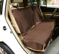 Pet Life ® 'Open Road' Full Back Seat Safety Child Pet Cat Dog Car Seat Carseat Cover Protector - BIG FRENCHIES