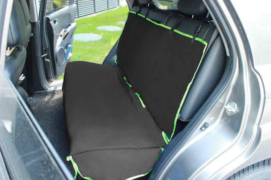 Pet Life ® 'Open Road' Full Back Seat Safety Child Pet Cat Dog Car Seat Carseat Cover Protector - BIG FRENCHIES