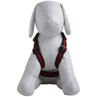 Pet Life ® 'Pocket Bark' Reflective Adjustable Fashion Pet Dog Harness w/ Hook-and-Loop Pouch and Dual Harness Rings - BIG FRENCHIES