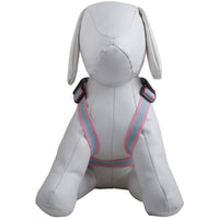 Pet Life ® 'Pocket Bark' Reflective Adjustable Fashion Pet Dog Harness w/ Hook-and-Loop Pouch and Dual Harness Rings - BIG FRENCHIES