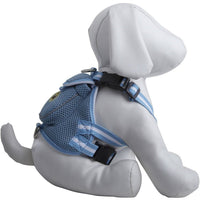 Pet Life ® 'Pocket Bark' Reflective Adjustable Fashion Pet Dog Harness w/ Hook-and-Loop Pouch and Dual Harness Rings - BIG FRENCHIES