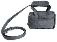 Pet Life ® 'Posh Walk' Purse Dog Leash, Accessory Holder and Waste Bag Dispenser - BIG FRENCHIES