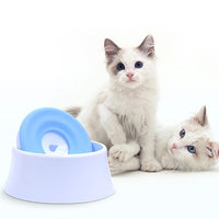 Pet Life ® 'Pud-Guard' Anti-Spill Floating Water and Food Bowl - BIG FRENCHIES