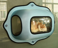 Pet Life ® 'Purr-view' See-through Suction Cup Kitty Cat Lounger and Bed - BIG FRENCHIES