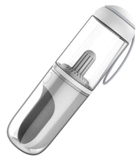 Pet Life ® 'PYURE' Handheld Travel Filtered Water Feeder - BIG FRENCHIES