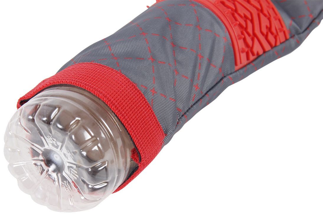 Pet Life ® 'Quash' Water Bottle Inserting Nylon and Rubber Crackling Dog Toy - BIG FRENCHIES