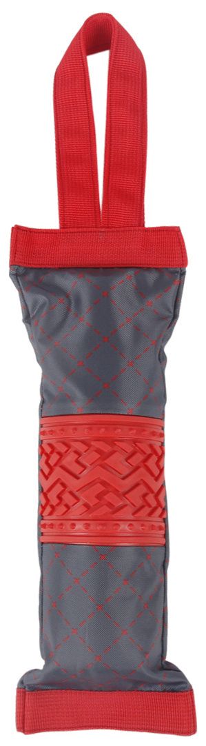 Pet Life ® 'Quash' Water Bottle Inserting Nylon and Rubber Crackling Dog Toy - BIG FRENCHIES
