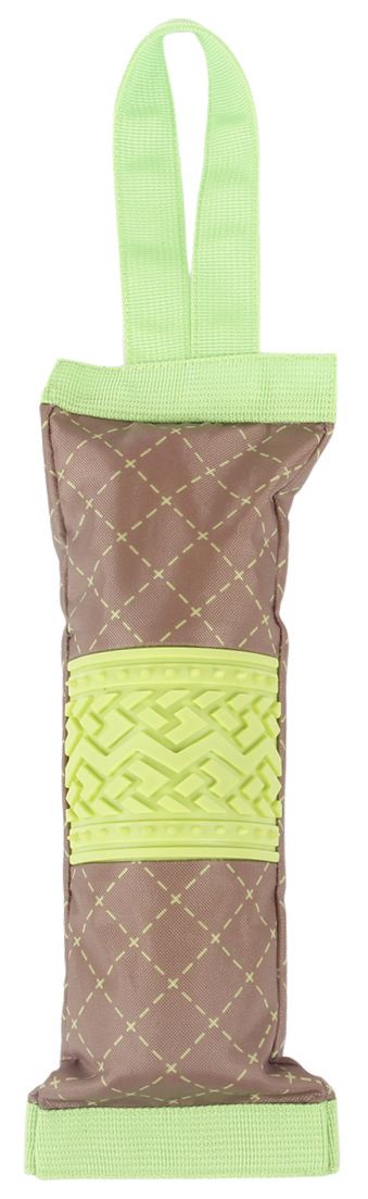 Pet Life ® 'Quash' Water Bottle Inserting Nylon and Rubber Crackling Dog Toy - BIG FRENCHIES