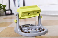 Pet Life ® 'Roto Paw' IQ Training Interactive Rotating Slow Dog Feeder - BIG FRENCHIES