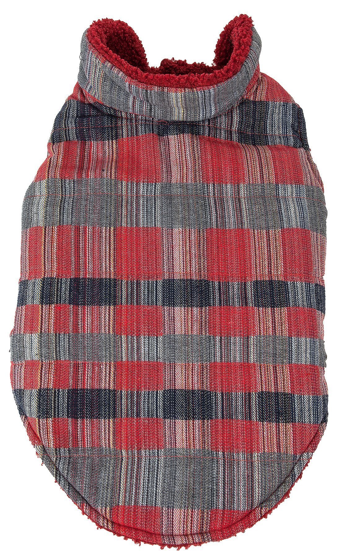 Pet Life ® 'Scotty' Tartan Classical Insulated Fashion Plaid Dog Coat - BIG FRENCHIES
