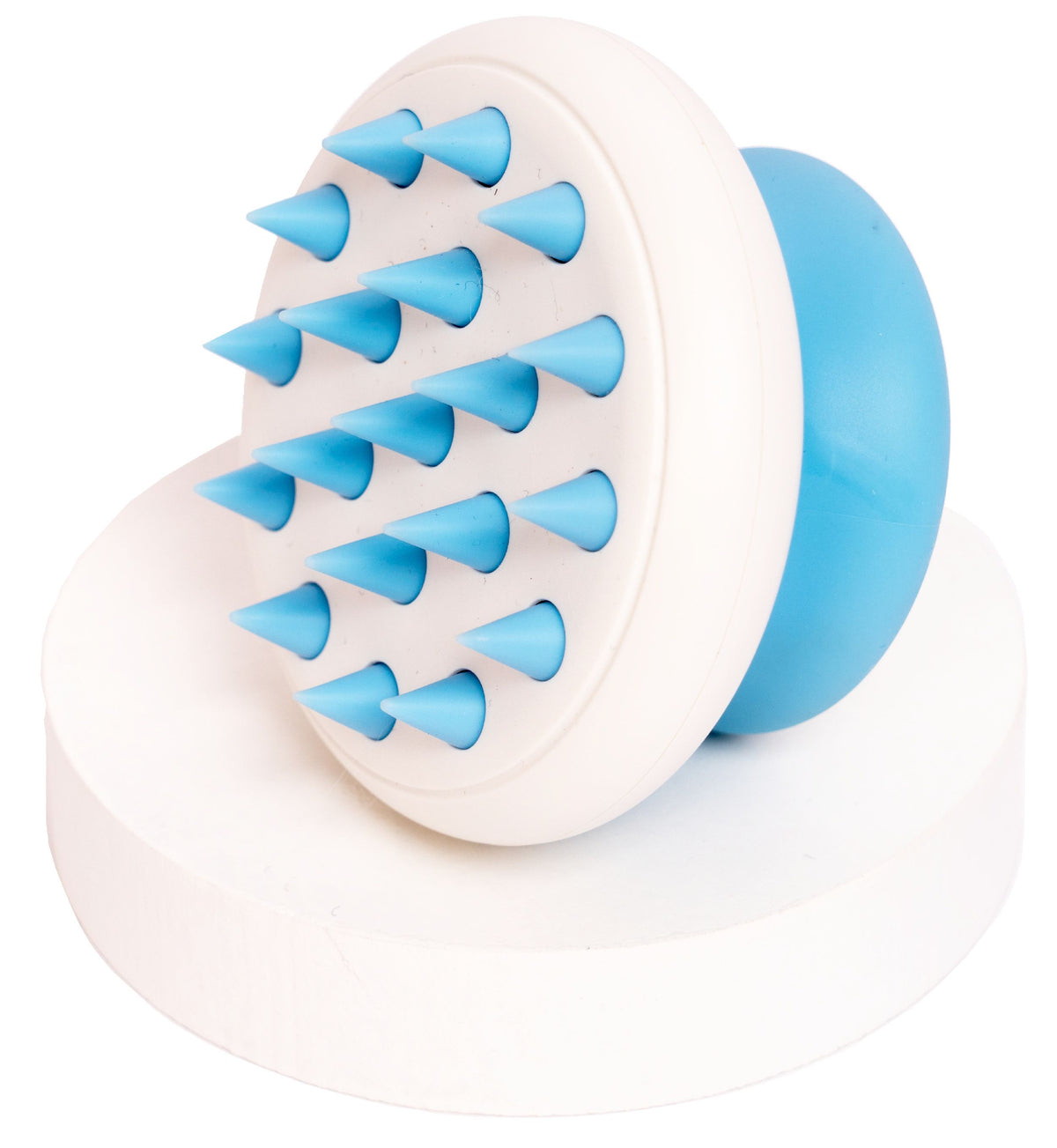Pet Life ® 'Scwubba' Handheld Bathing Brushing and Massaging Soft Flexible Grooming Pet Comb - BIG FRENCHIES