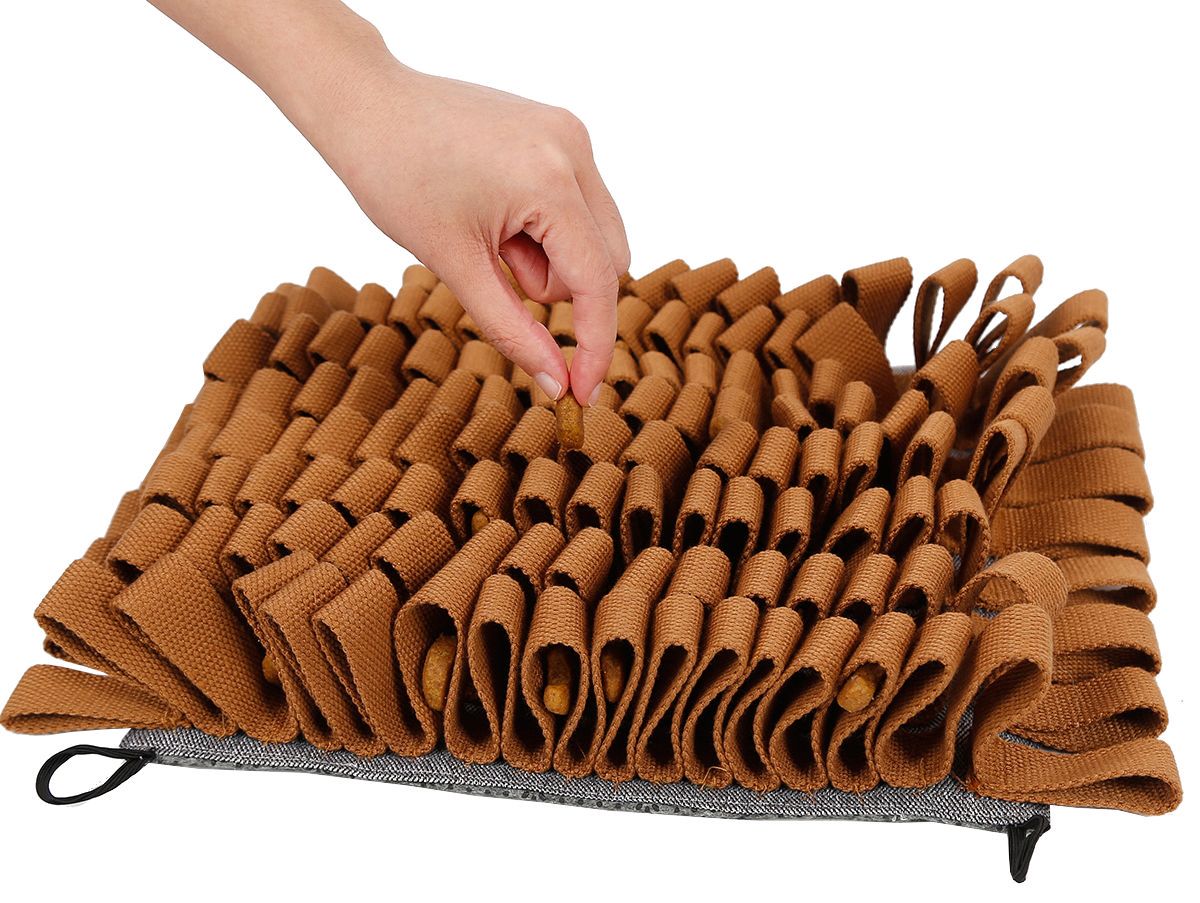 Pet Life ® 'Sniffer Grip' Interactive Anti-Skid Suction Pet Snuffle Mat - BIG FRENCHIES
