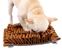 Pet Life ® 'Sniffer Grip' Interactive Anti-Skid Suction Pet Snuffle Mat - BIG FRENCHIES