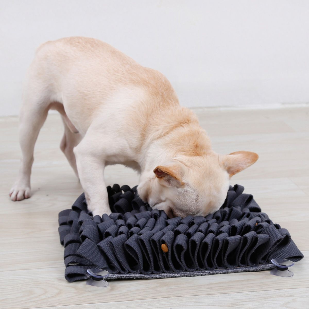 Pet Life ® 'Sniffer Grip' Interactive Anti-Skid Suction Pet Snuffle Mat - BIG FRENCHIES