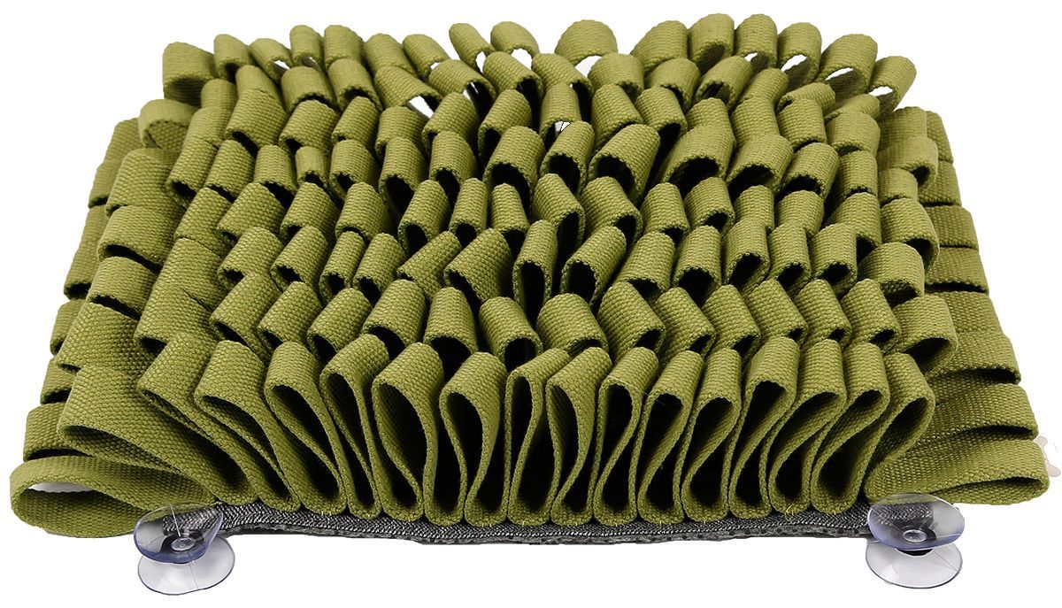 Pet Life ® 'Sniffer Grip' Interactive Anti-Skid Suction Pet Snuffle Mat - BIG FRENCHIES