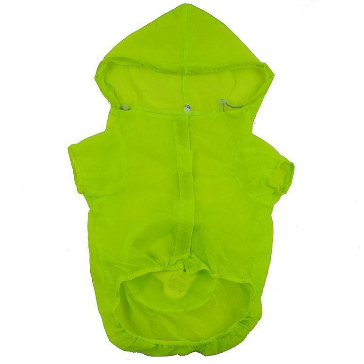 Pet Life ® 'Thunder Paw' Ultimate Waterproof Collapsible Multi-Adjustable Travel Dog Raincoat - BIG FRENCHIES