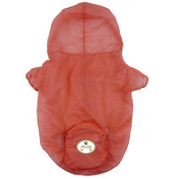 Pet Life ® 'Thunder Paw' Ultimate Waterproof Collapsible Multi-Adjustable Travel Dog Raincoat - BIG FRENCHIES