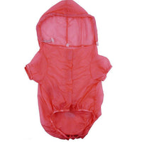 Pet Life ® 'Thunder Paw' Ultimate Waterproof Collapsible Multi-Adjustable Travel Dog Raincoat - BIG FRENCHIES