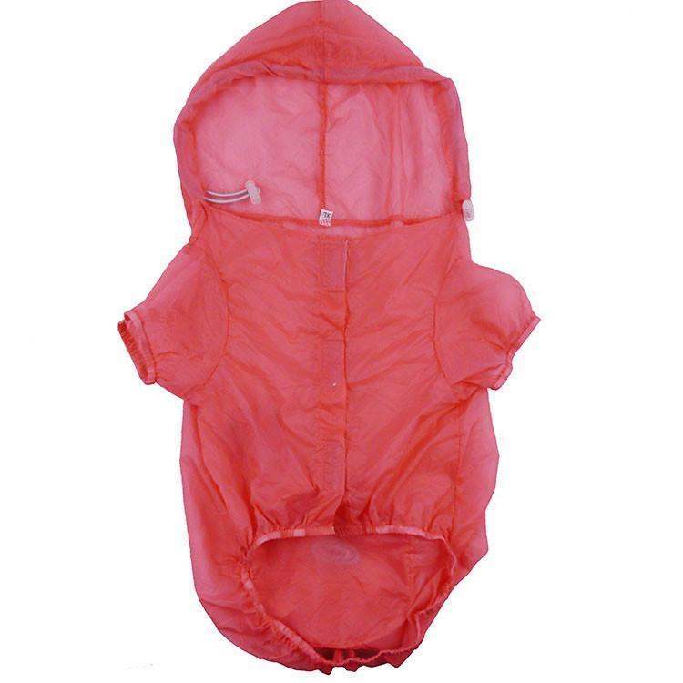 Pet Life ® 'Thunder Paw' Ultimate Waterproof Collapsible Multi-Adjustable Travel Dog Raincoat - BIG FRENCHIES