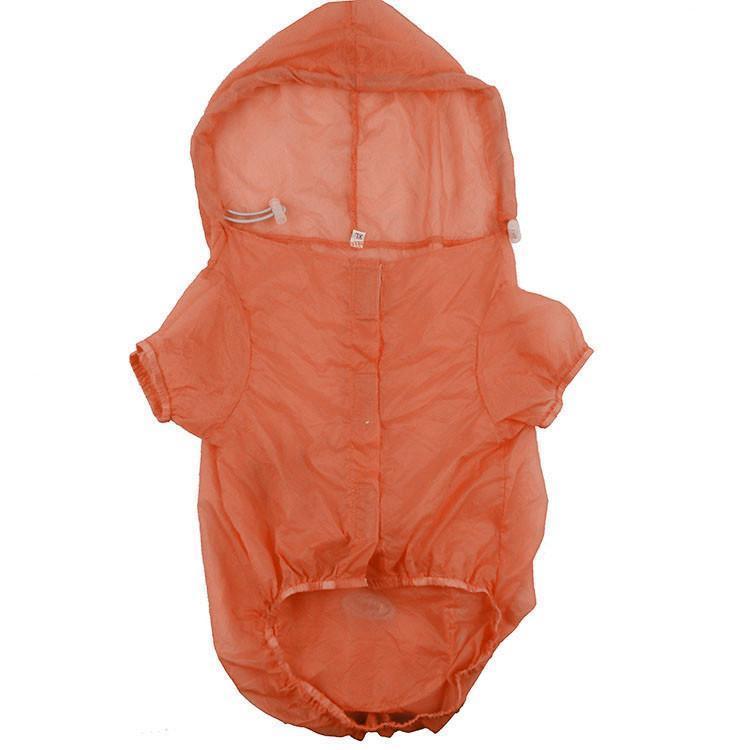 Pet Life ® 'Thunder Paw' Ultimate Waterproof Collapsible Multi-Adjustable Travel Dog Raincoat - BIG FRENCHIES