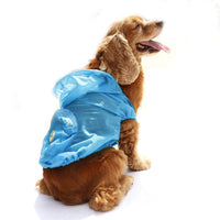 Pet Life ® 'Thunder Paw' Ultimate Waterproof Collapsible Multi-Adjustable Travel Dog Raincoat - BIG FRENCHIES