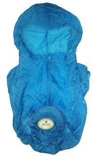 Pet Life ® 'Thunder Paw' Ultimate Waterproof Collapsible Multi-Adjustable Travel Dog Raincoat - BIG FRENCHIES