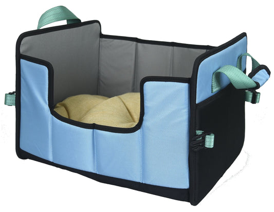 Pet Life ® 'Travel-Nest' Folding Travel Cat and Dog Bed - BIG FRENCHIES