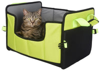 Pet Life ® 'Travel-Nest' Folding Travel Cat and Dog Bed - BIG FRENCHIES