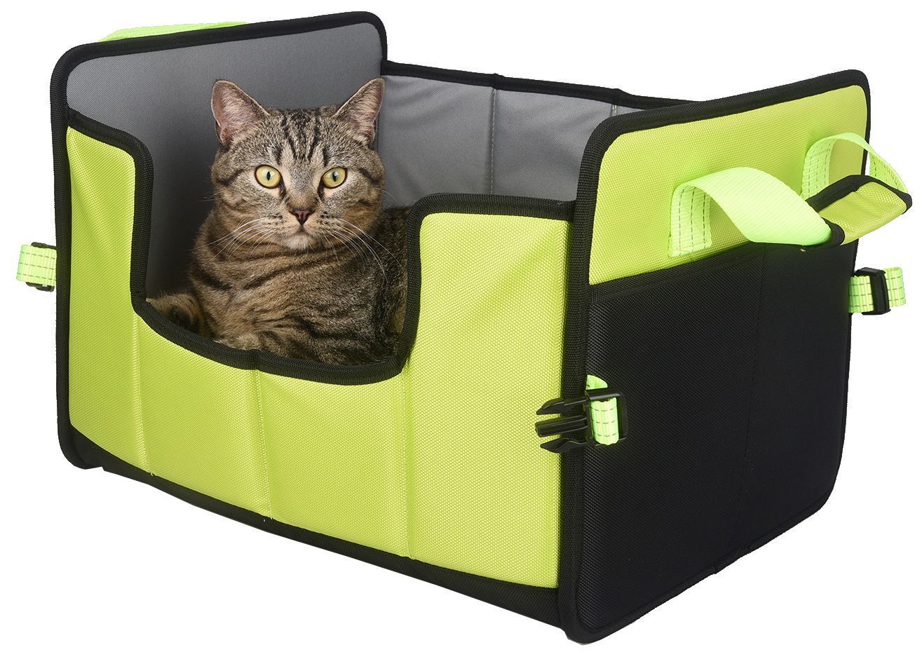 Pet Life ® 'Travel-Nest' Folding Travel Cat and Dog Bed - BIG FRENCHIES