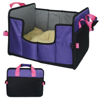 Pet Life ® 'Travel-Nest' Folding Travel Cat and Dog Bed - BIG FRENCHIES
