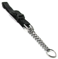 Pet Life ® 'Tutor-Sheild' Martingale Safety and Training Chain Dog Collar - BIG FRENCHIES