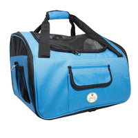 Pet Life ® 'Ultra-Lock' Collapsible Safety Travel Wire Folding Pet Dog Carseat Car Seat Carrier crate - BIG FRENCHIES