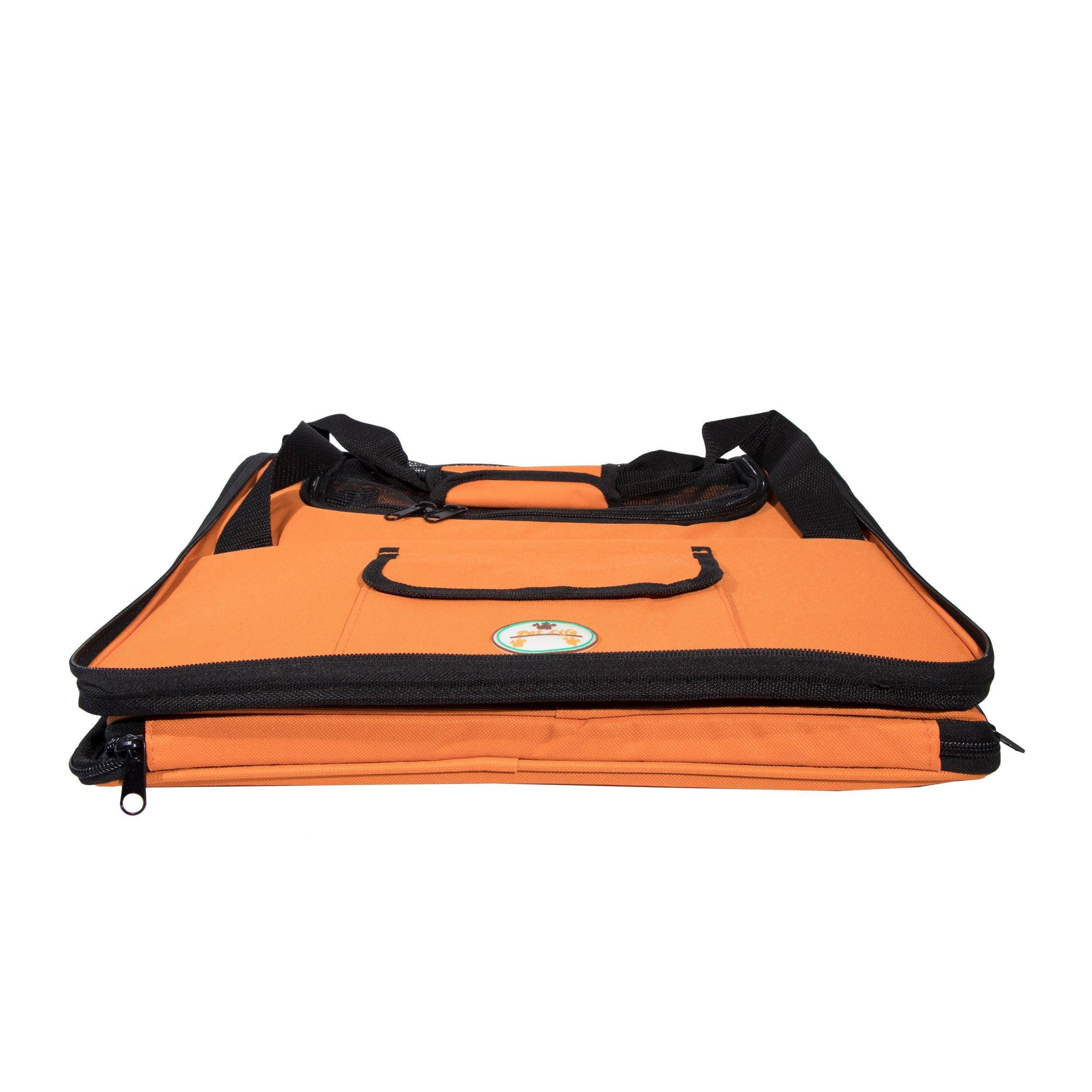Pet Life ® 'Ultra-Lock' Collapsible Safety Travel Wire Folding Pet Dog Carseat Car Seat Carrier crate - BIG FRENCHIES