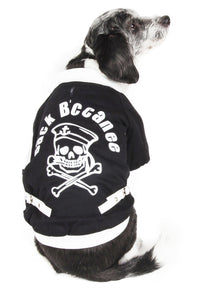 Pet Life ® 'Varsity-Barkcity' Buckled Collared Dog Coat Jacket - BIG FRENCHIES