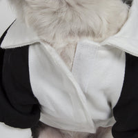 Pet Life ® 'Varsity-Barkcity' Buckled Collared Dog Coat Jacket - BIG FRENCHIES
