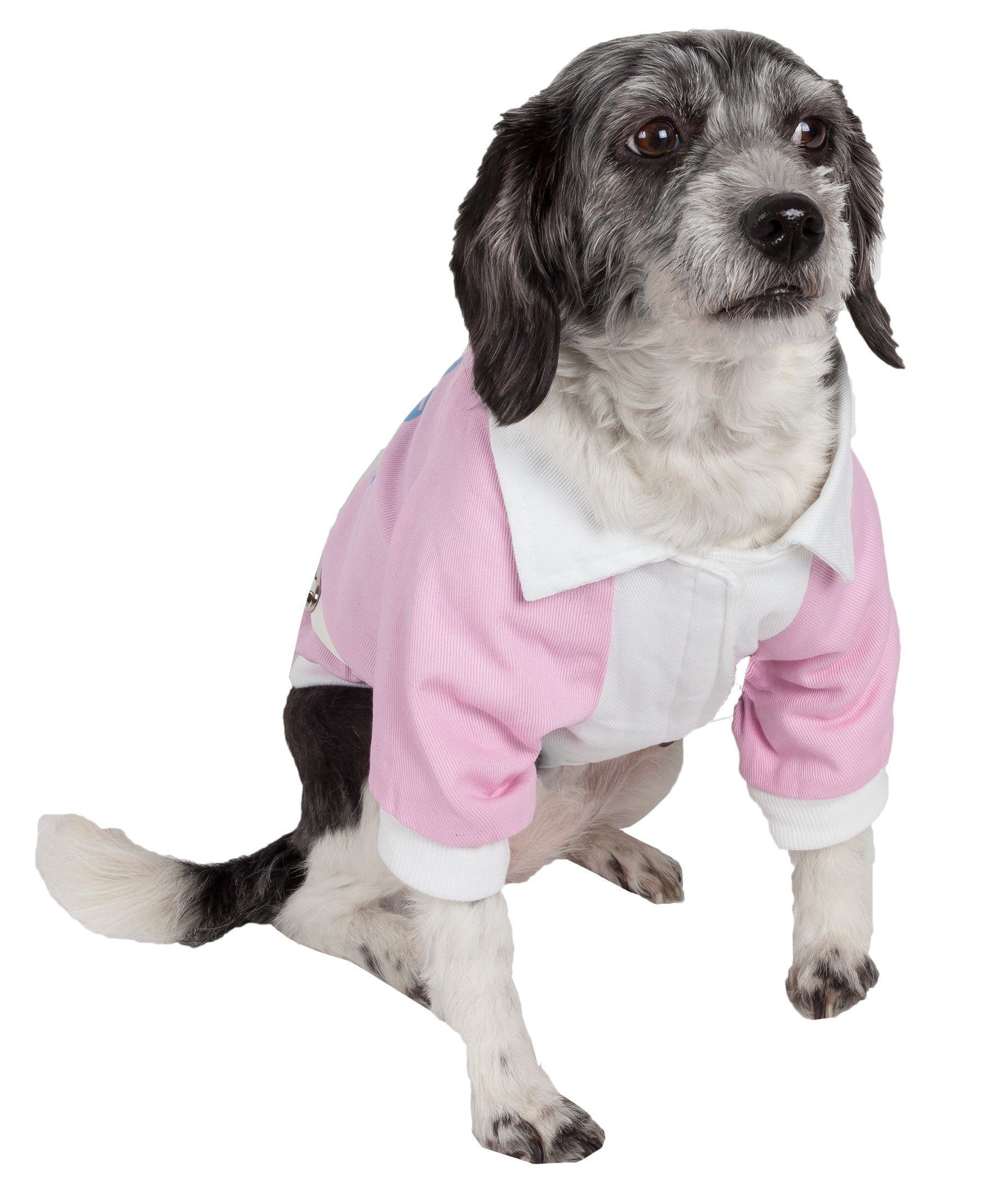 Pet Life ® 'Varsity-Barkcity' Buckled Collared Dog Coat Jacket - BIG FRENCHIES