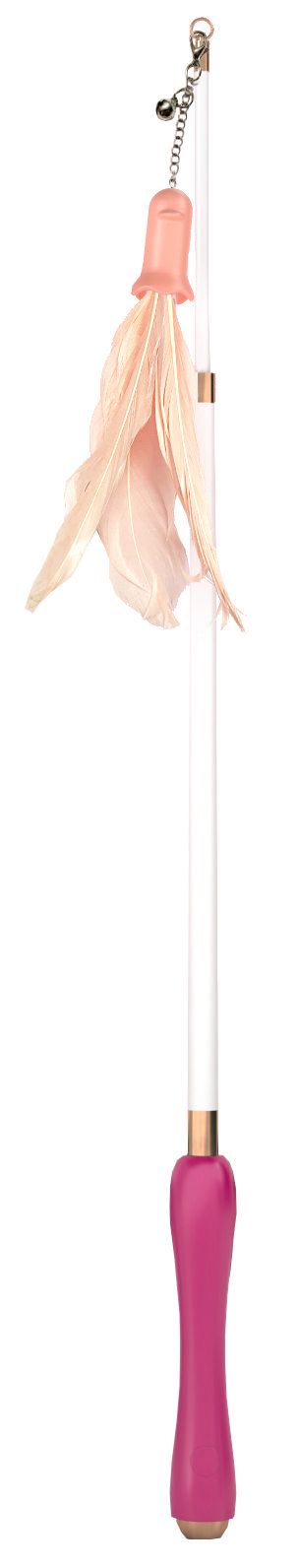 Pet Life ® 'Wander-cat' Customizeable and Extendable 10-in-1 Attachment Laser Cat Teaser - BIG FRENCHIES