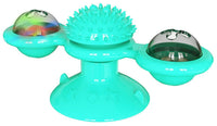 Pet Life ® 'Windmill' Rotating Suction Cup Spinning Cat Toy - BIG FRENCHIES