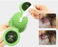 Pet Life ® 'Windmill' Rotating Suction Cup Spinning Cat Toy - BIG FRENCHIES