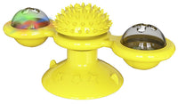 Pet Life ® 'Windmill' Rotating Suction Cup Spinning Cat Toy - BIG FRENCHIES