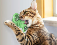 Pet Life ® 'Windmill' Rotating Suction Cup Spinning Cat Toy - BIG FRENCHIES