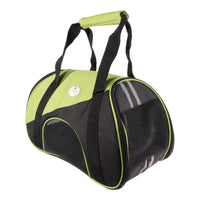 Pet Life ® 'Zip-N-Go' Airline Approved Contoured Fashion Designer Pet Dog Carrier - BIG FRENCHIES