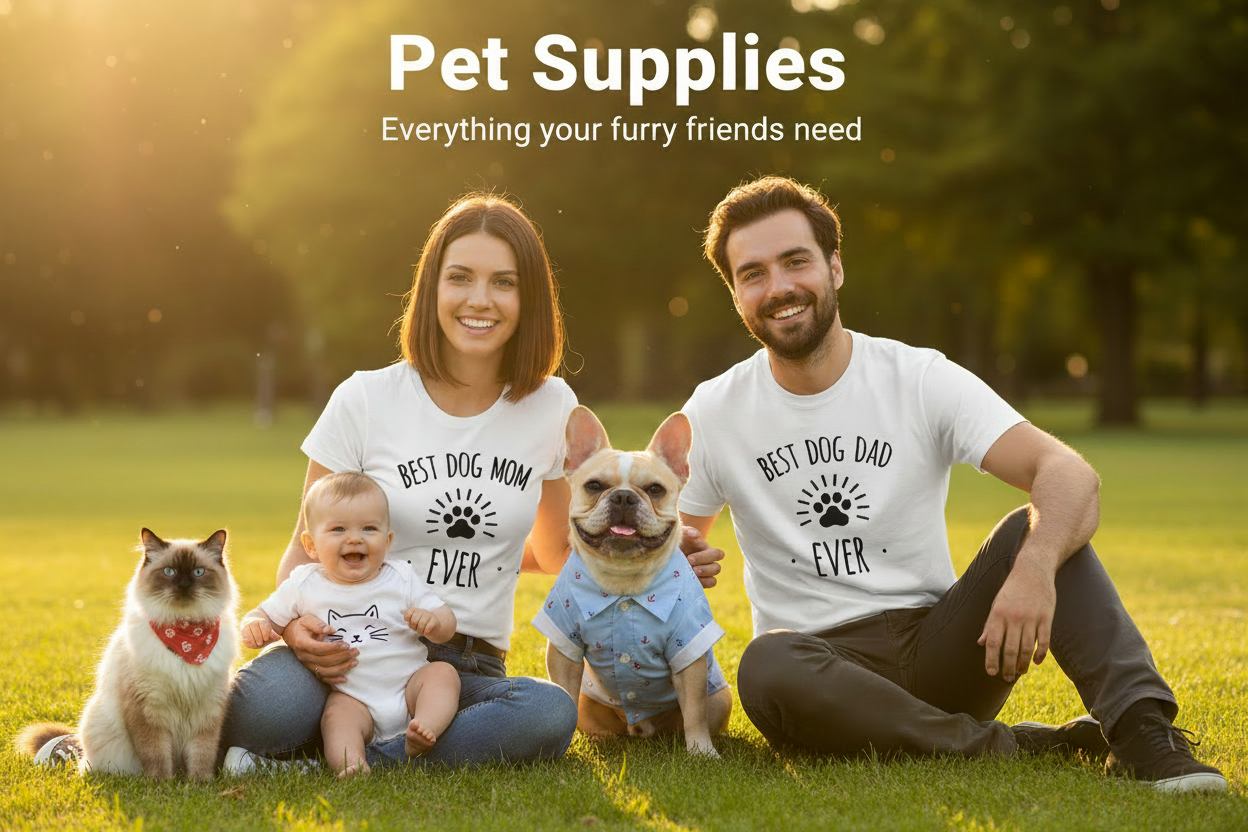 Pet Supplies Banner - French Bulldog