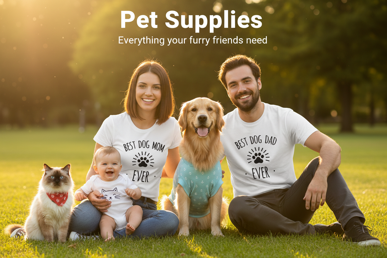 Pet Supplies Banner - Furry Friends