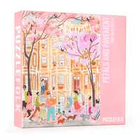 Petals and Pavement 500 Piece Jigsaw Puzzle | Puzzlefolk