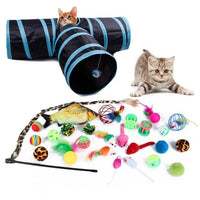 Pets Cat Toys Mouse Shape Balls Shapes Cat Interactive Pet Toys Assortments Foldable Rainbow Tunnel Cat Feather Interactive Feather Toy Fluffy Mouse Cat Love New Pet Toy Funny Cat Stick Mouse Supplies Value Bundle