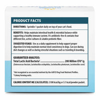 Pet’s Choice Gut Instincts Probiotic Supplement for Cats, Digestive & Immune Support, 30 Powder Packets, Made in USA