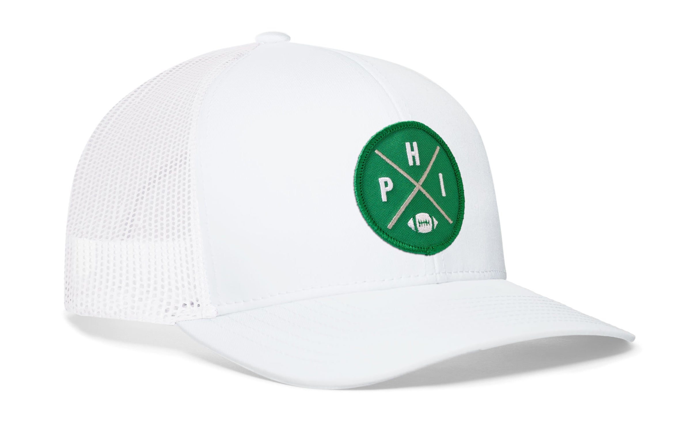 Philadelphia Football Trucker Hat  |  Kelly Green PHI X Snapback