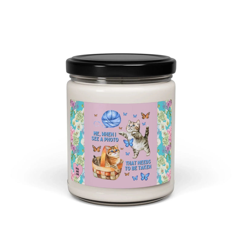 Photographer Cat Mom Candle - BIG FRENCHIES